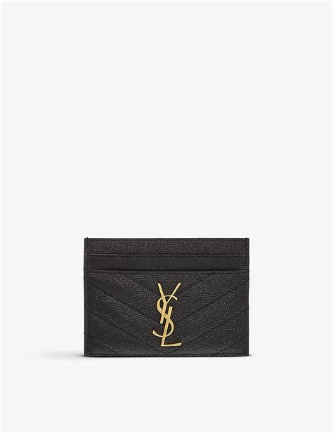 business card holder ysl|ysl card holder selfridges.